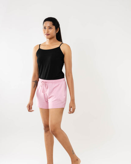 Women Lt.Pink Shorts