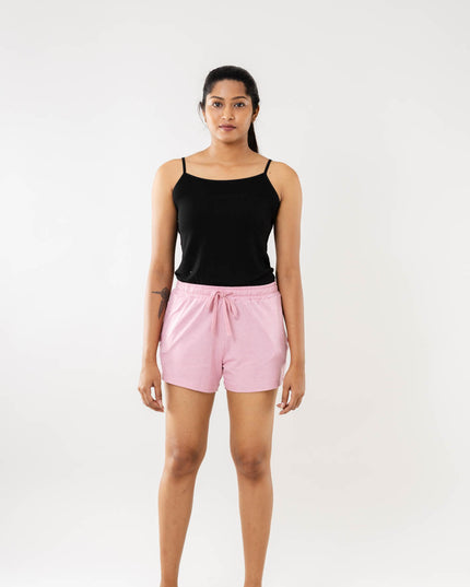 Women Lt.Pink Shorts