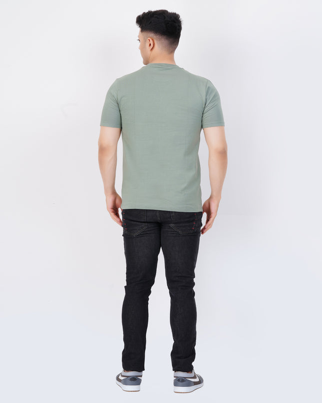 Men's Mint Green Regular Tee